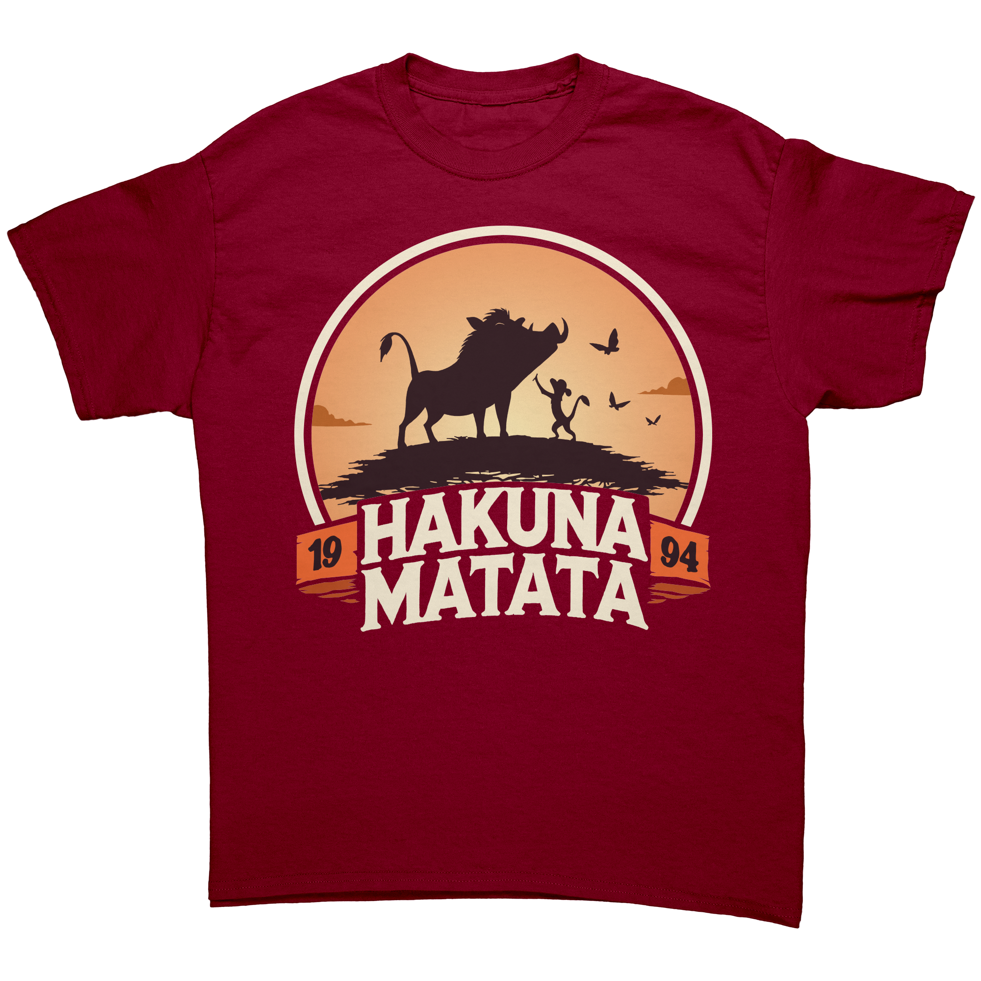Hakuna_Matata_T-Shirt__Tribute_to_199_Cardinal_Red_Front_Mockup.png