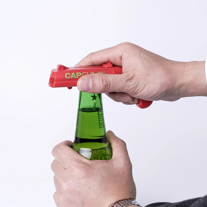 Bottle Cap Launcher Opener – Fun & Functional Bar Gadget