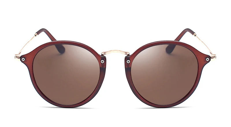 Women's Round Retro Sunglasses – Chic & Timeless Style