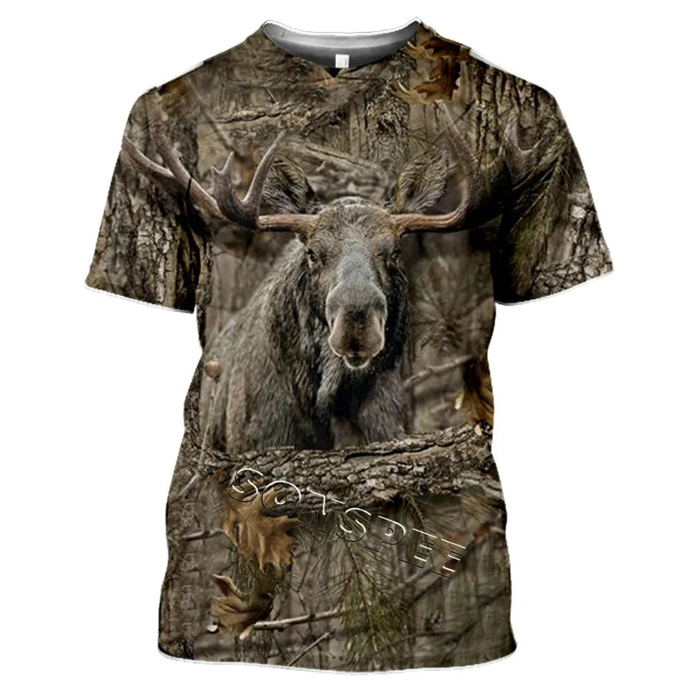 Wild Boar Camo 3D T-Shirt