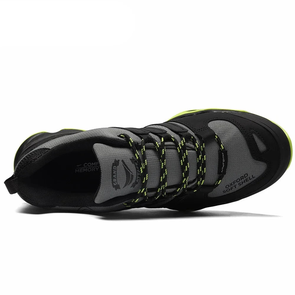 Grand Attack Waterproof Outdoor Hiking Shoes – Non-Slip Trekking Sneakers