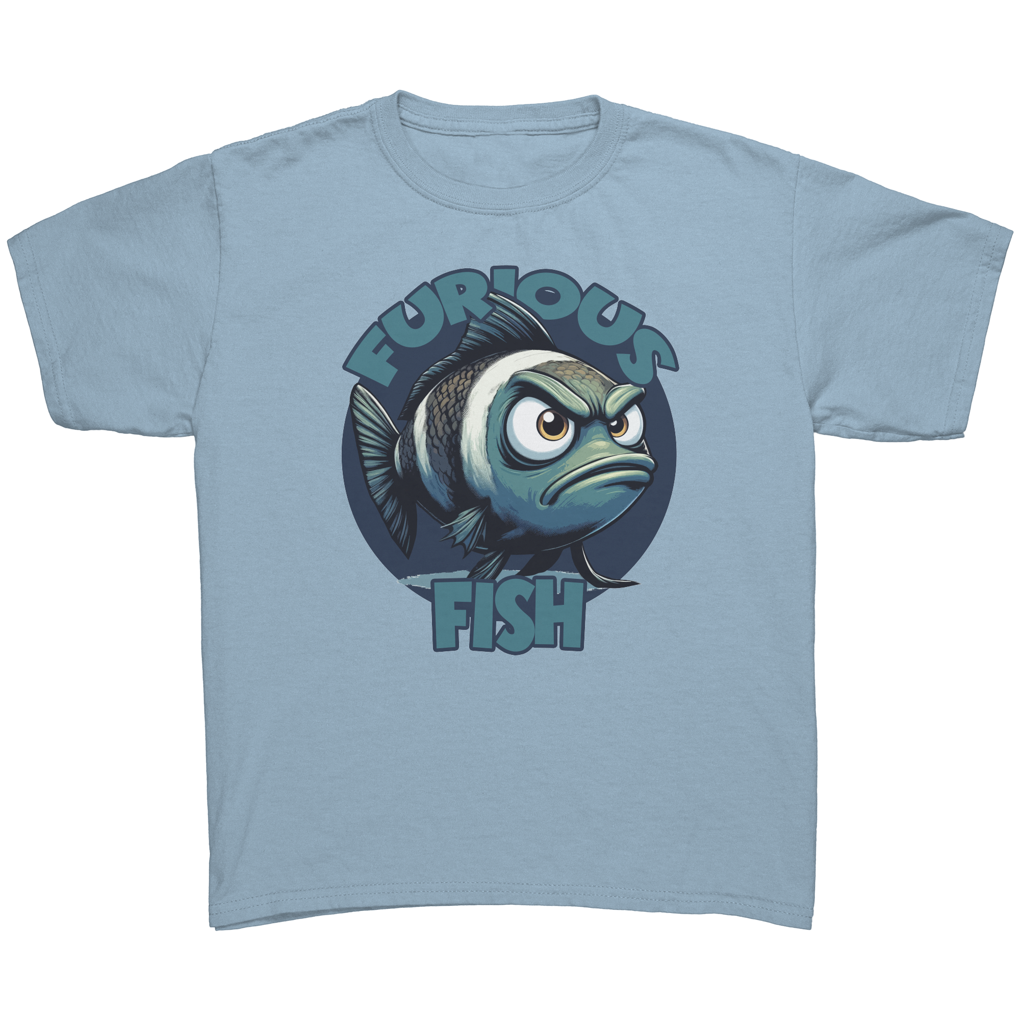 Make Waves with Debbie the Damsel! - Furious Fish Brand (Children's Unisex)