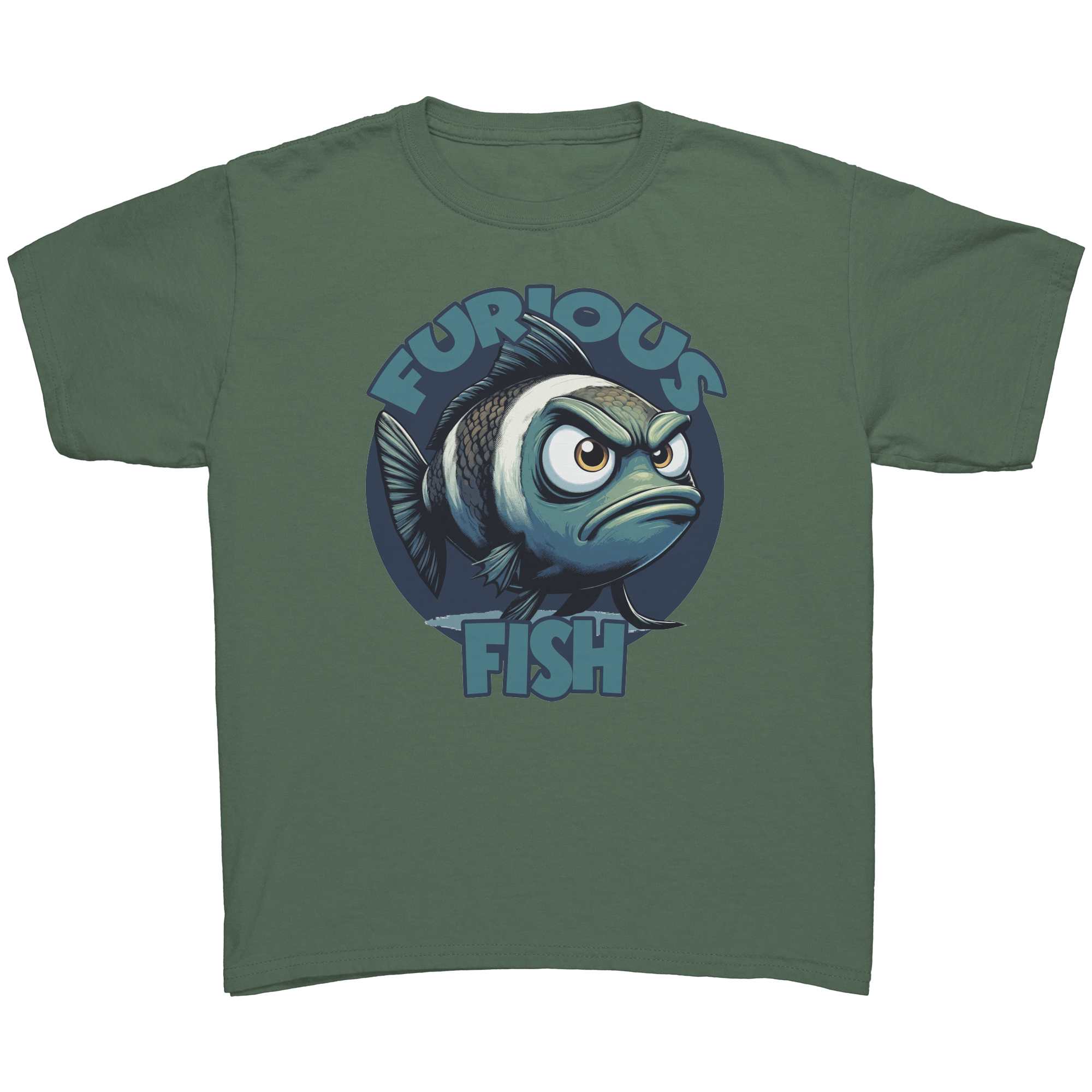 Make Waves with Debbie the Damsel! - Furious Fish Brand (Children's Unisex)