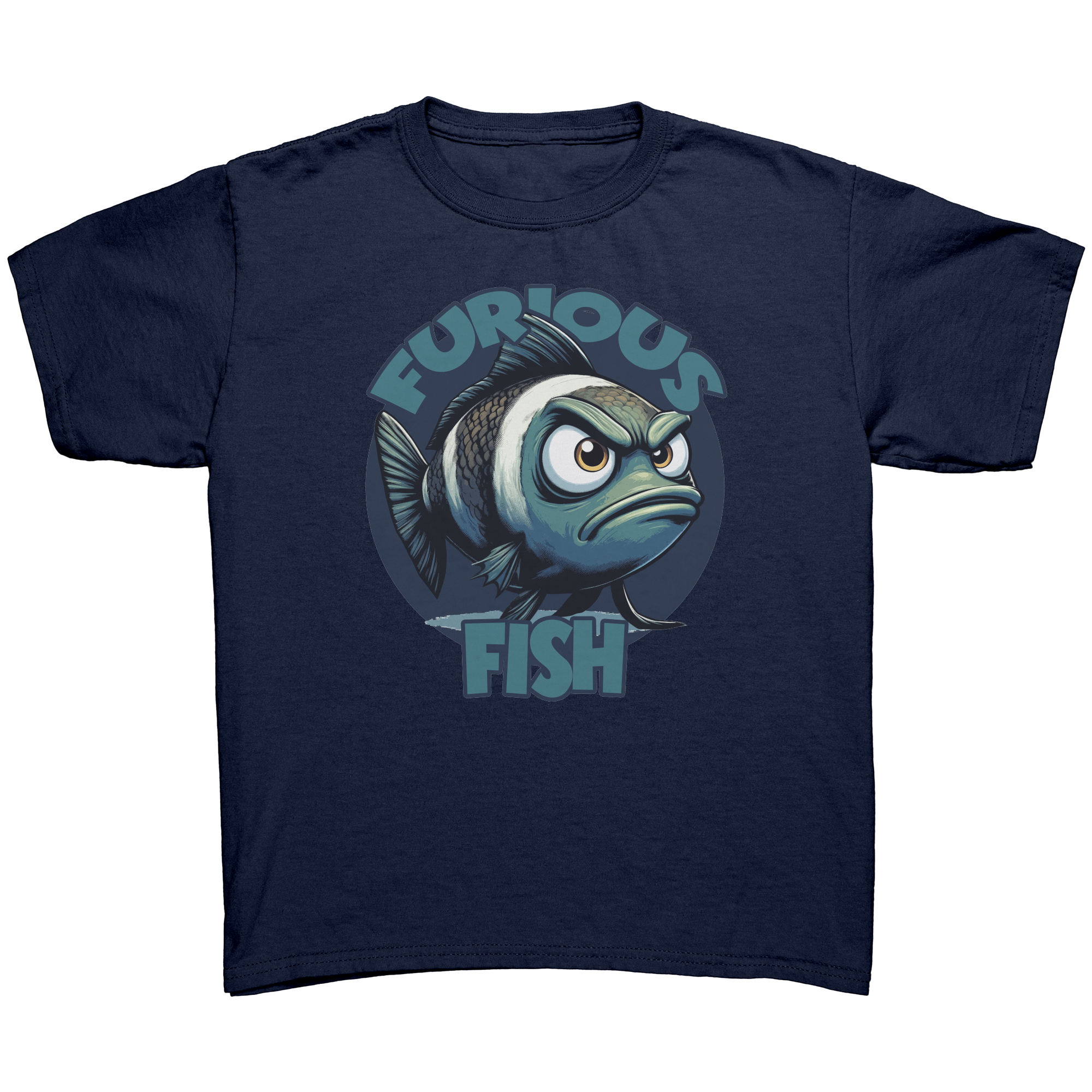 Make Waves with Debbie the Damsel! - Furious Fish Brand (Children's Unisex)