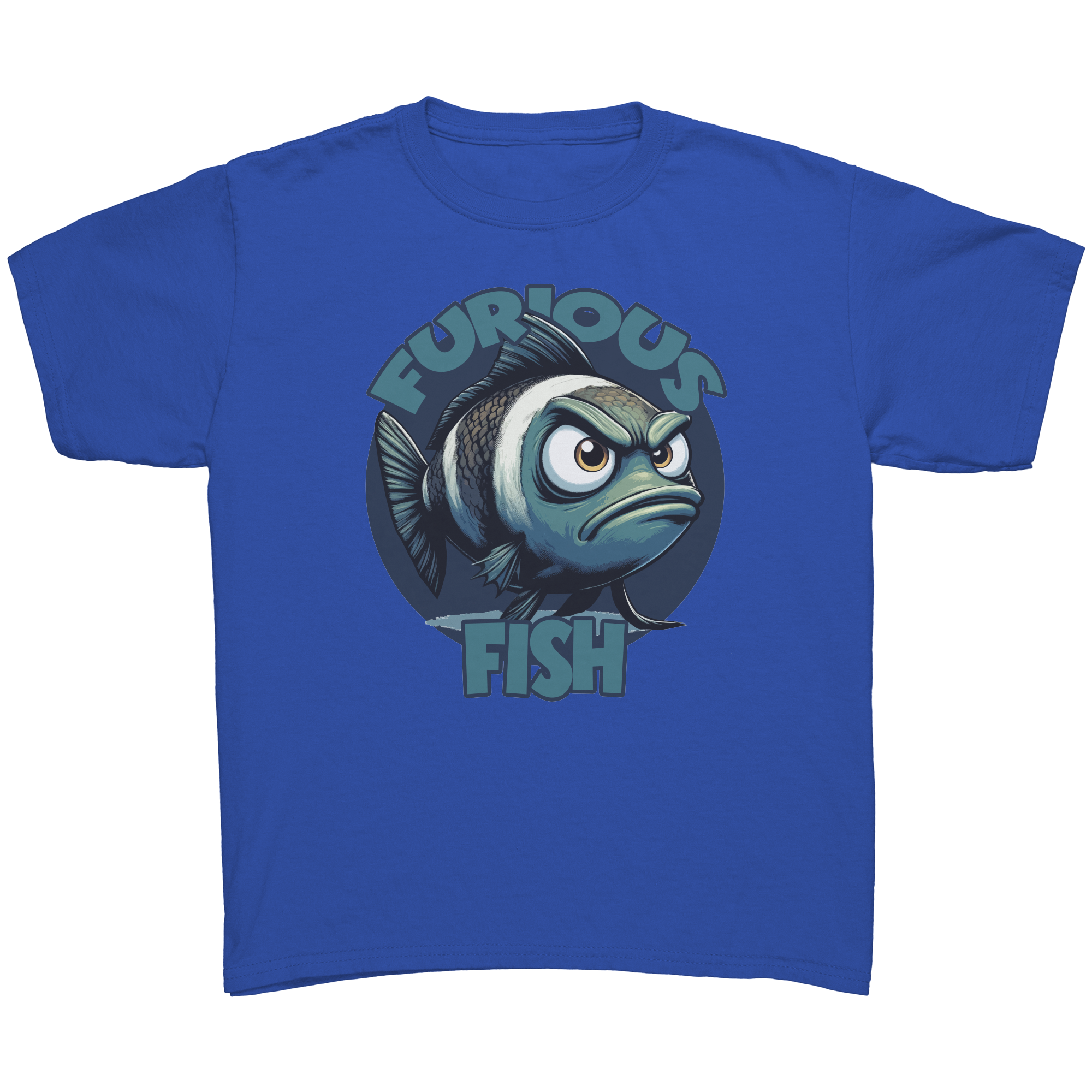 Make Waves with Debbie the Damsel! - Furious Fish Brand (Children's Unisex)