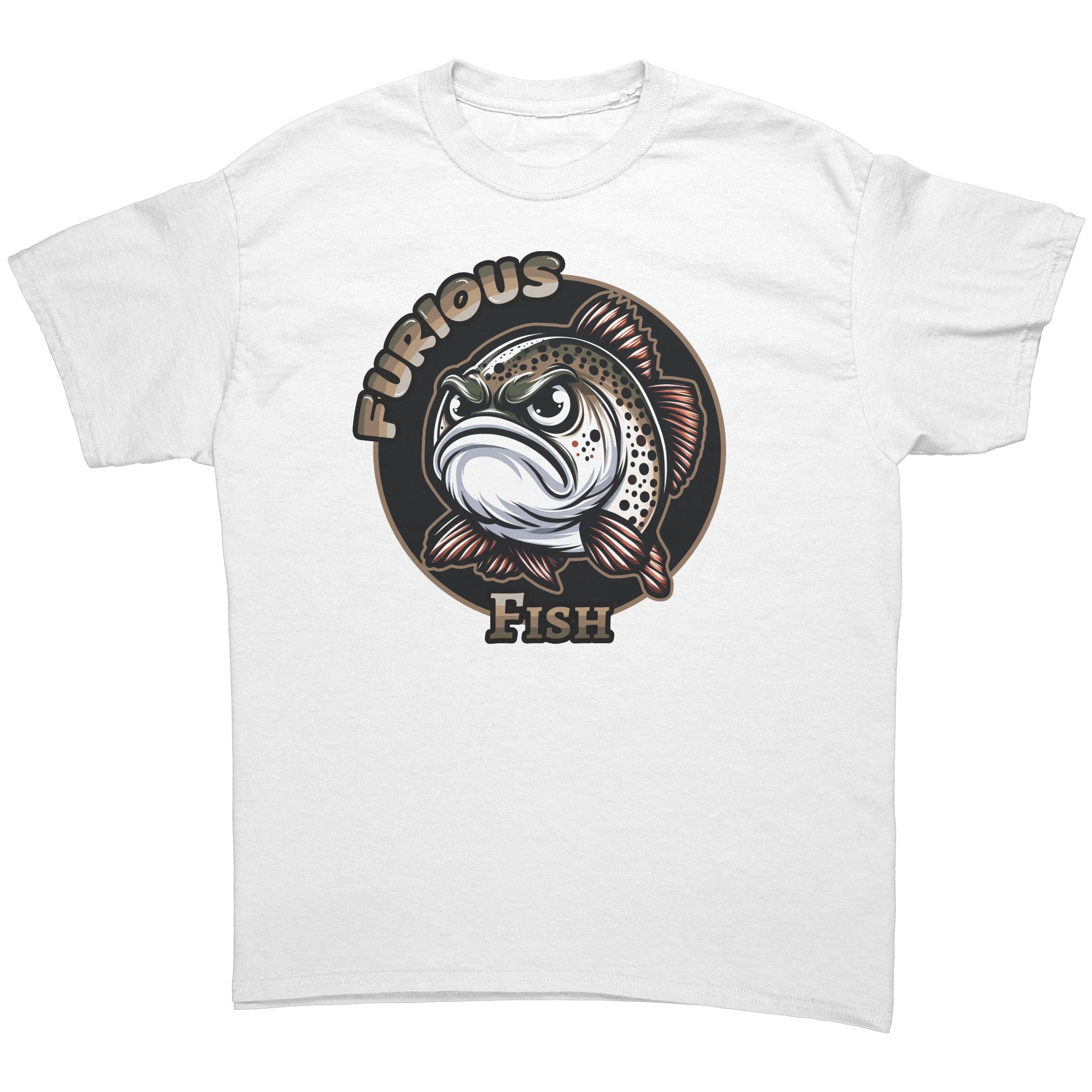 Make a splash with Trixie the Trout - Furious Fish (Adult Unisex)