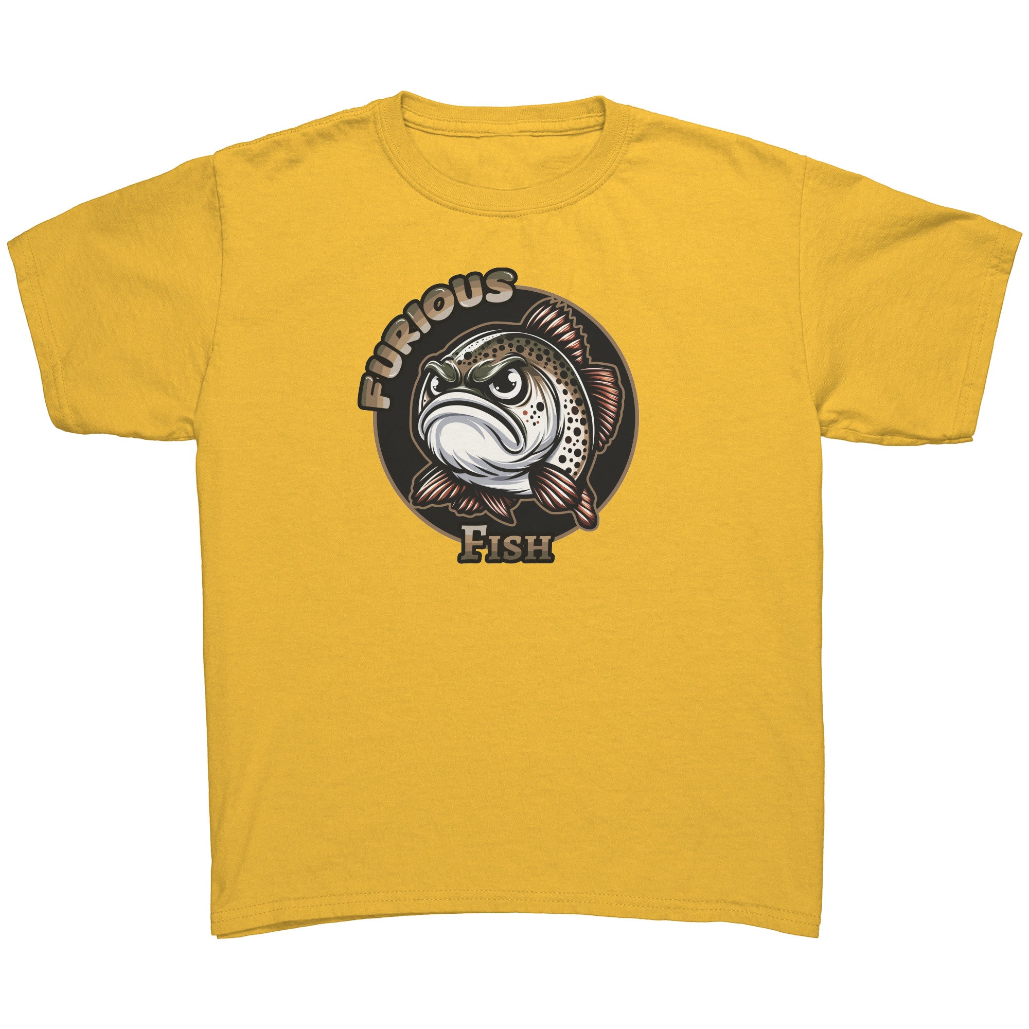 Make a splash with Trixie the Trout! Furious Fish (Children's Unisex)