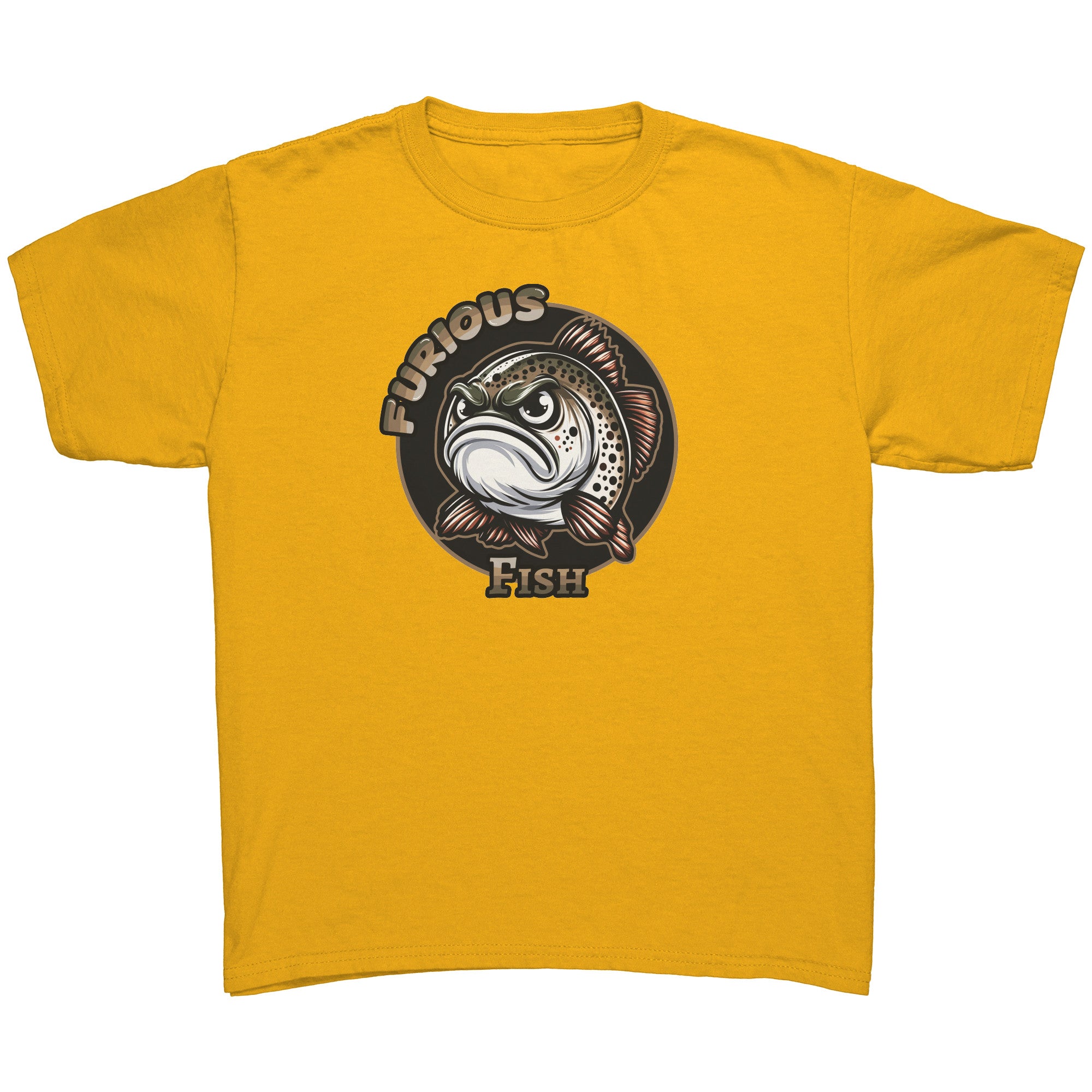 Make a splash with Trixie the Trout! Furious Fish (Children's Unisex)