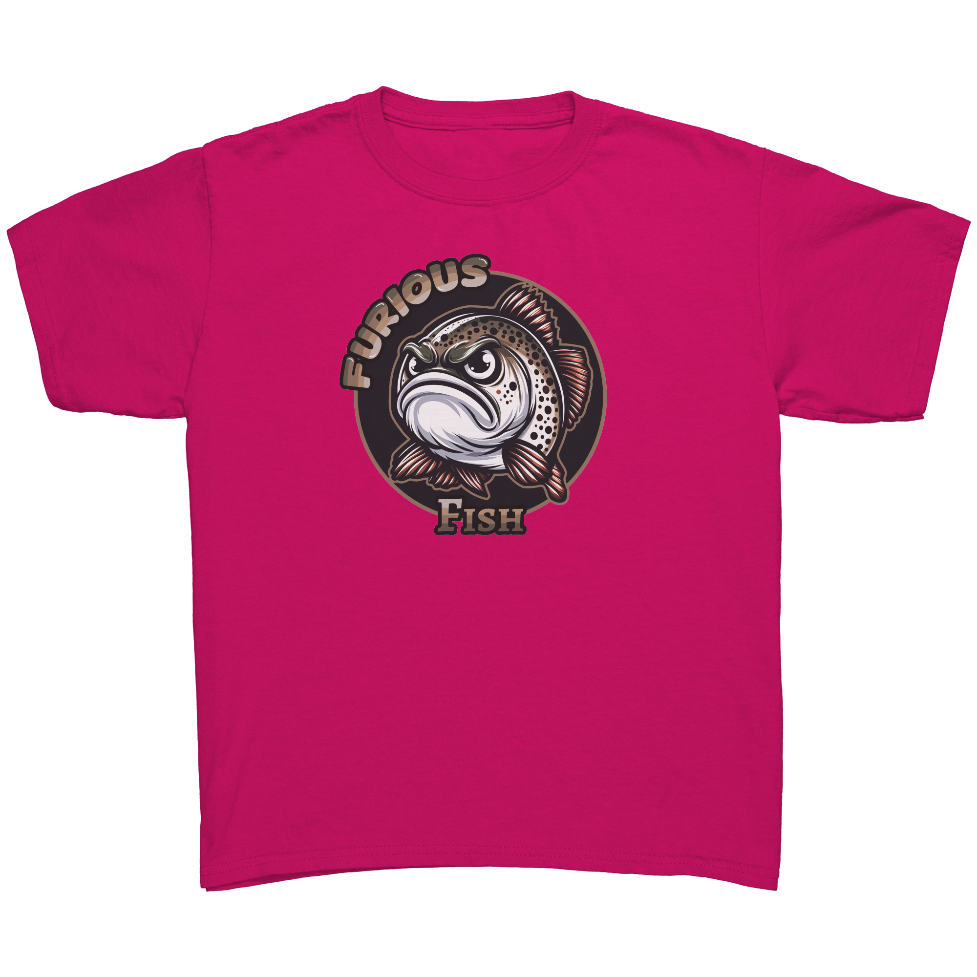 Make a splash with Trixie the Trout! Furious Fish (Children's Unisex)