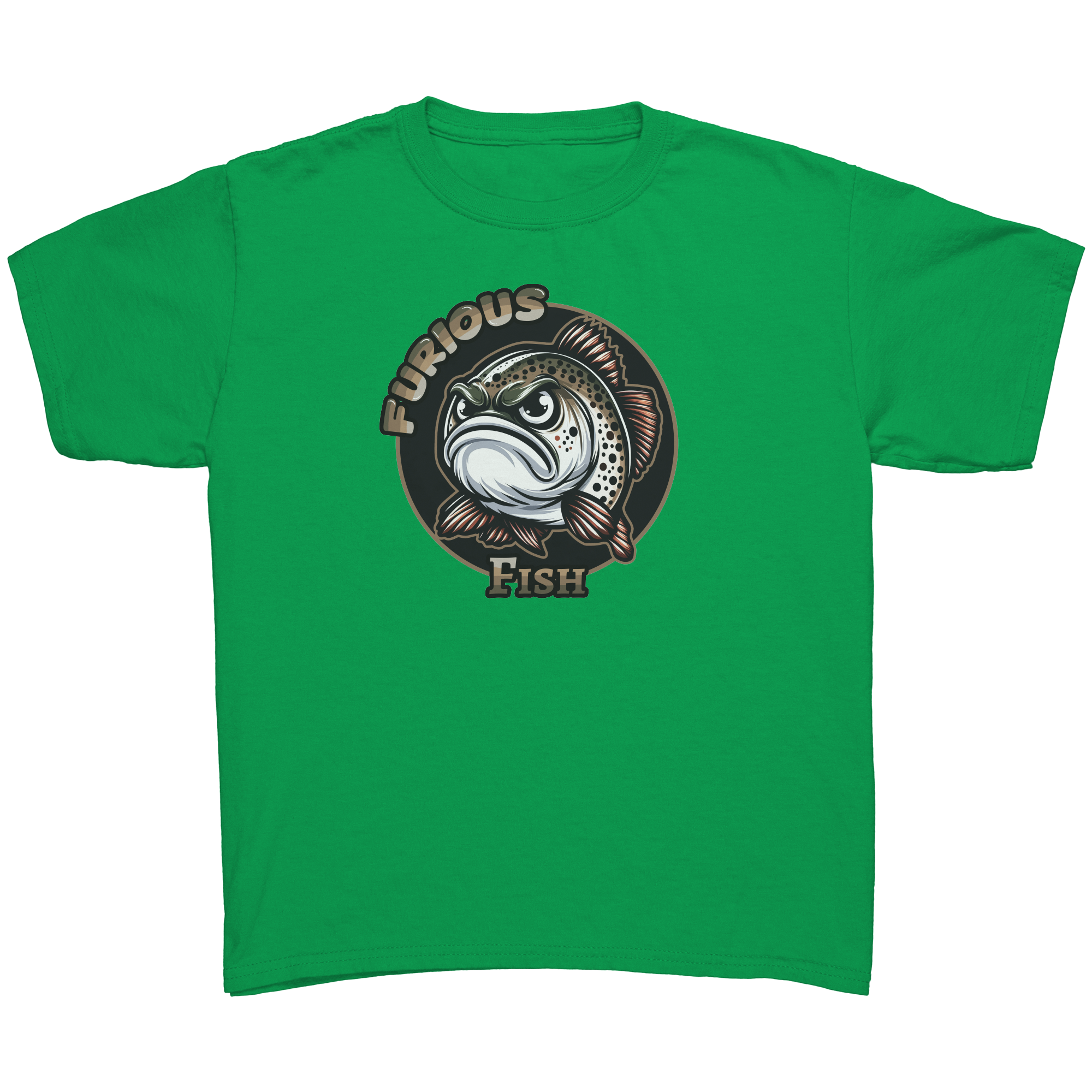 Make a splash with Trixie the Trout! Furious Fish (Children's Unisex)