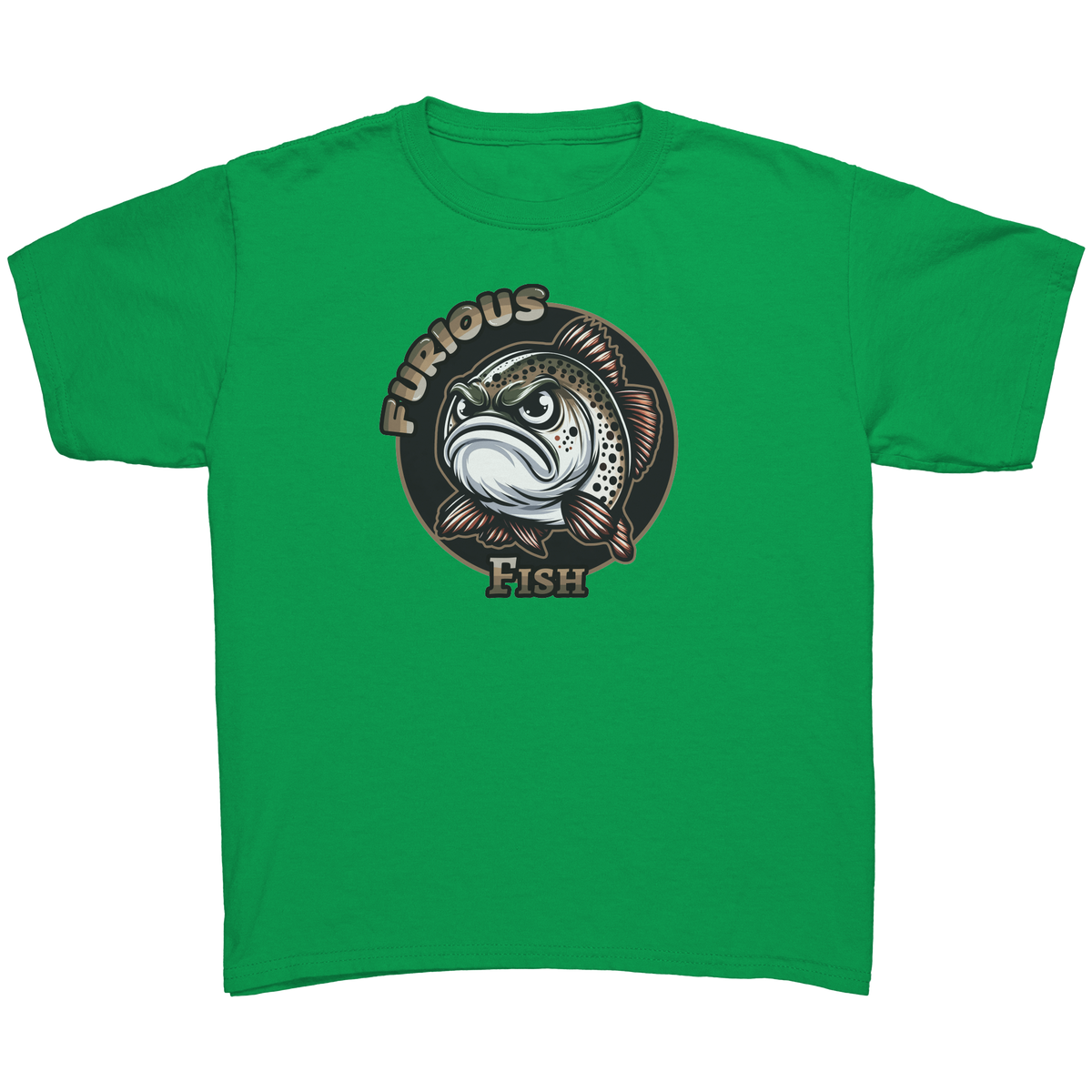 Make a splash with Trixie the Trout! Furious Fish (Children's Unisex)