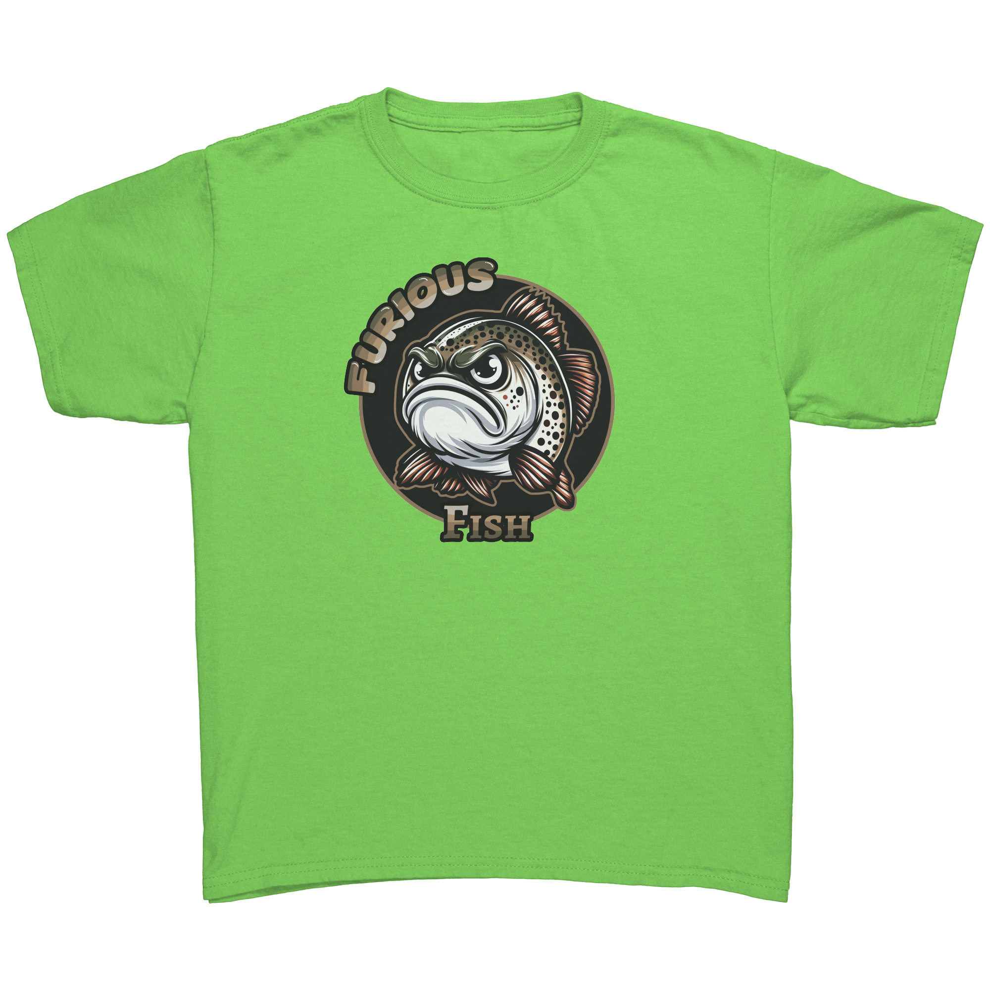 Make a splash with Trixie the Trout! Furious Fish (Children's Unisex)