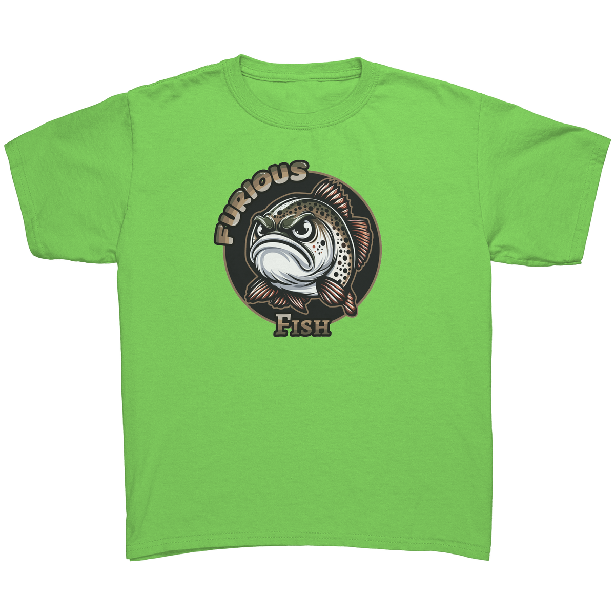Make a splash with Trixie the Trout! Furious Fish (Children's Unisex)
