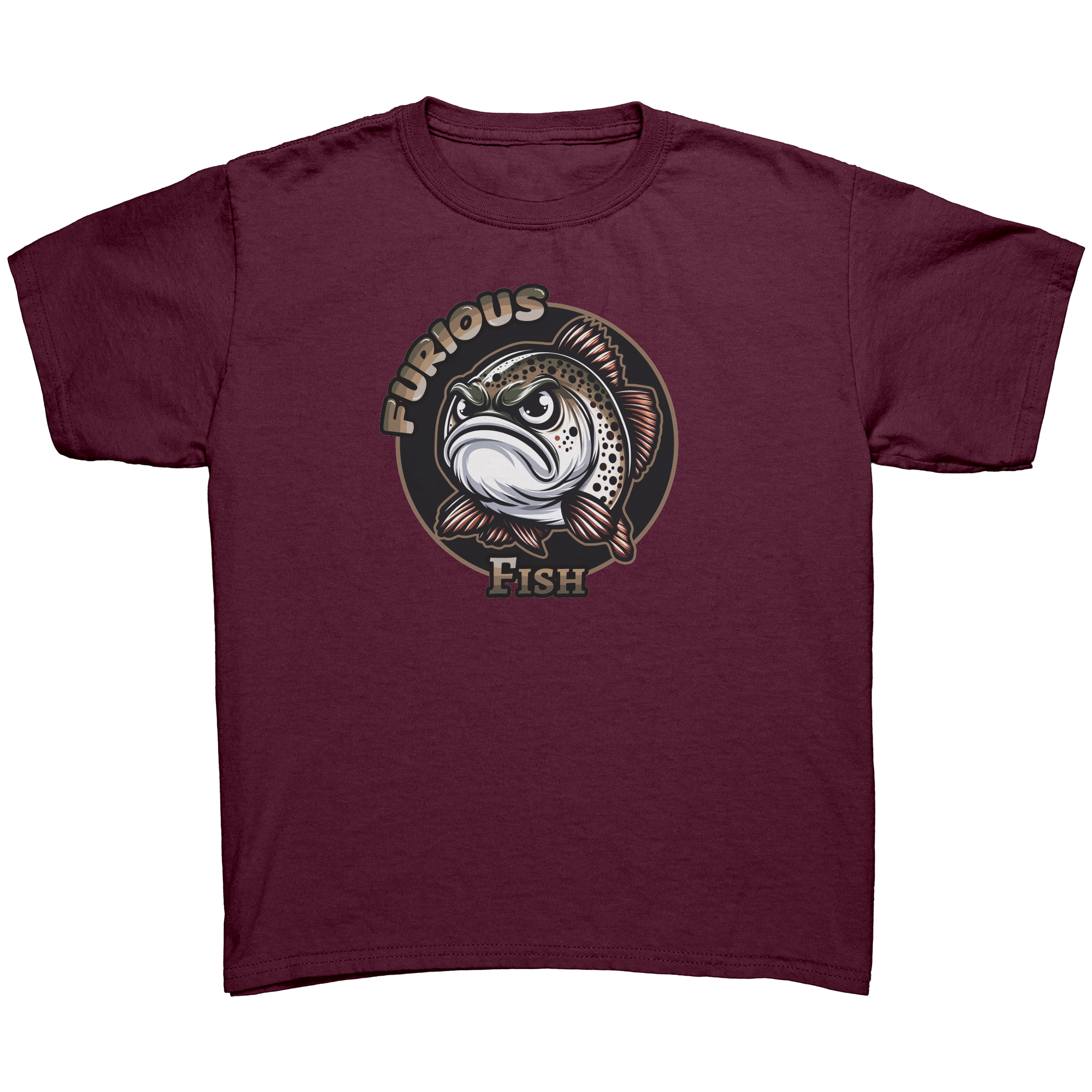 Make a splash with Trixie the Trout! Furious Fish (Children's Unisex)