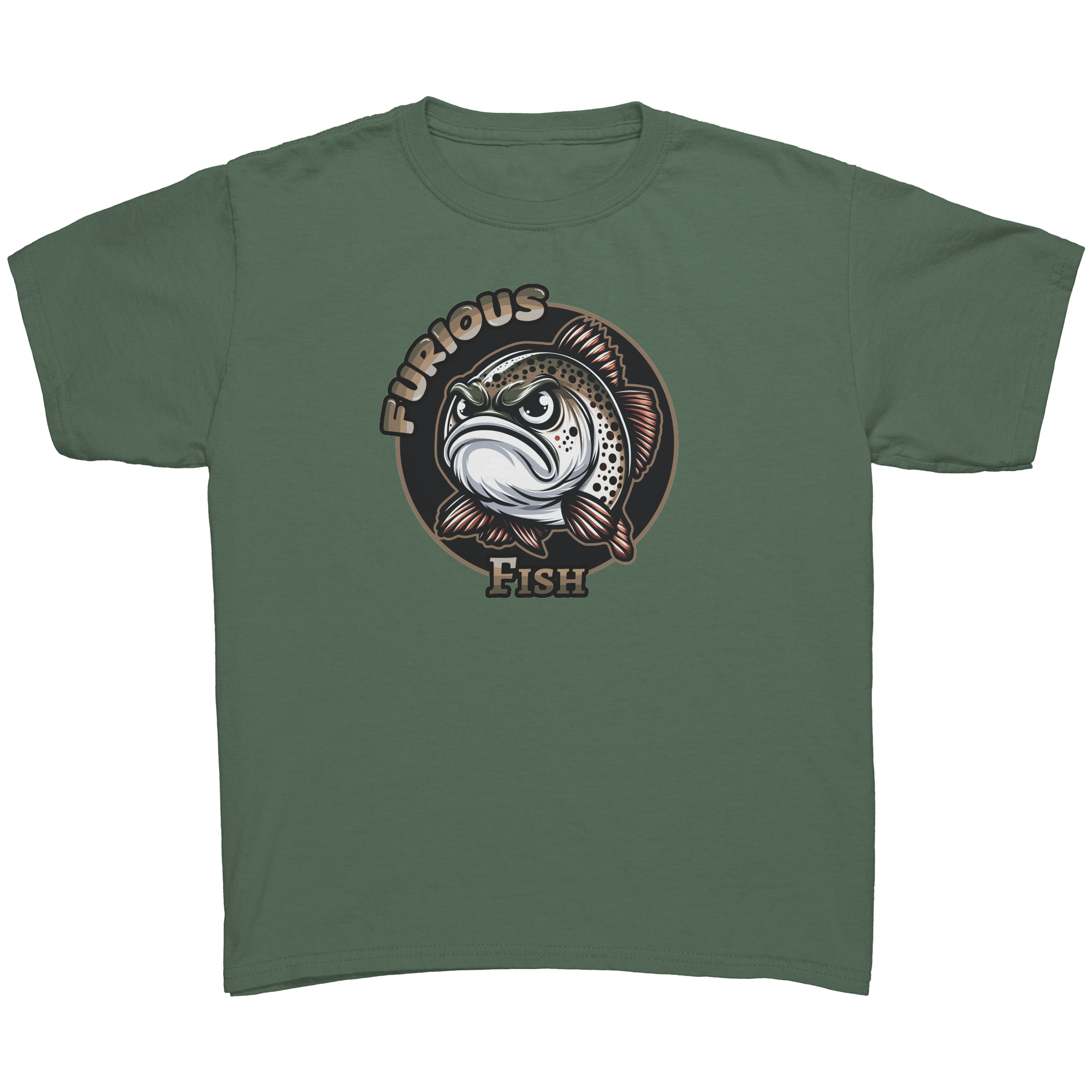 Make a splash with Trixie the Trout! Furious Fish (Children's Unisex)