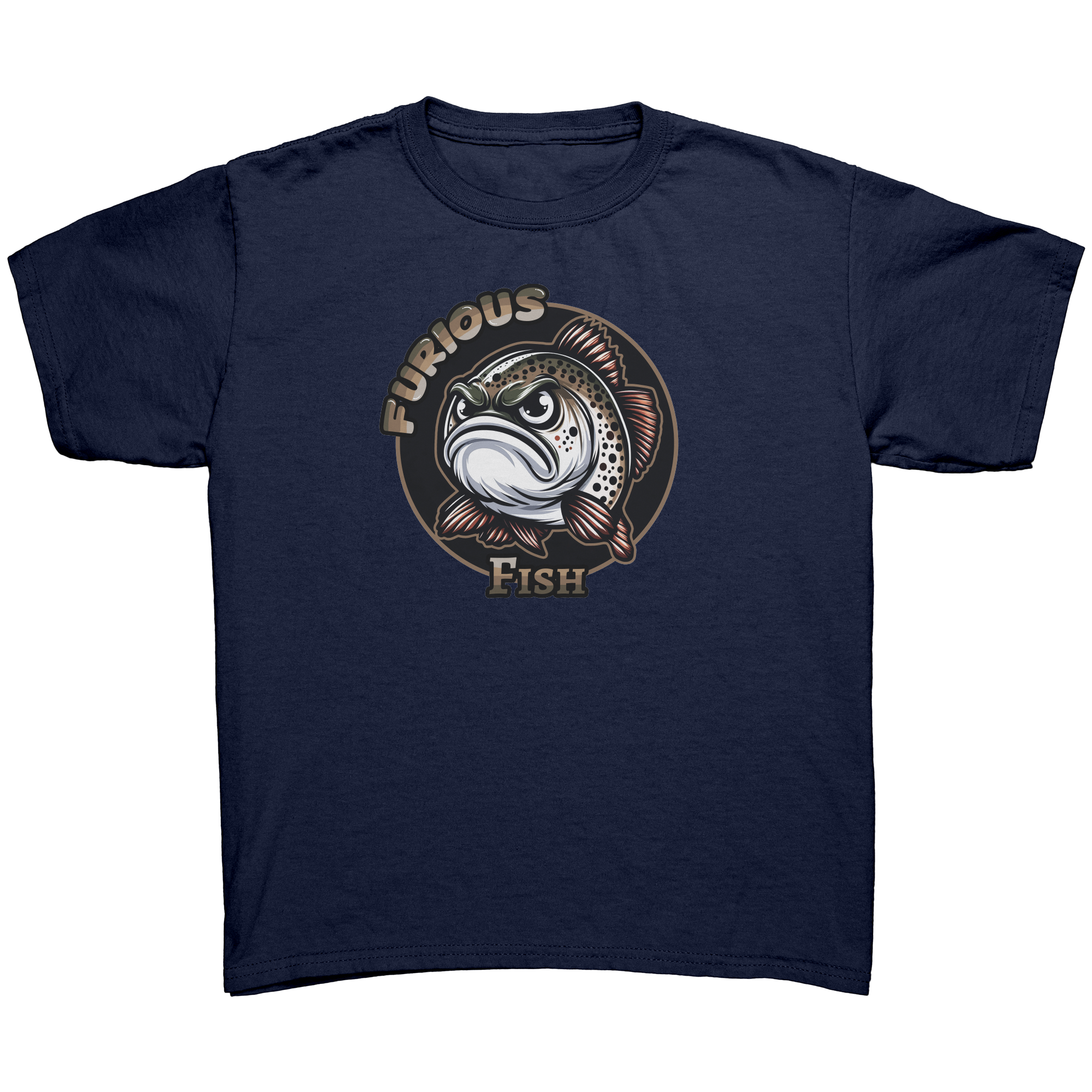 Make a splash with Trixie the Trout! Furious Fish (Children's Unisex)