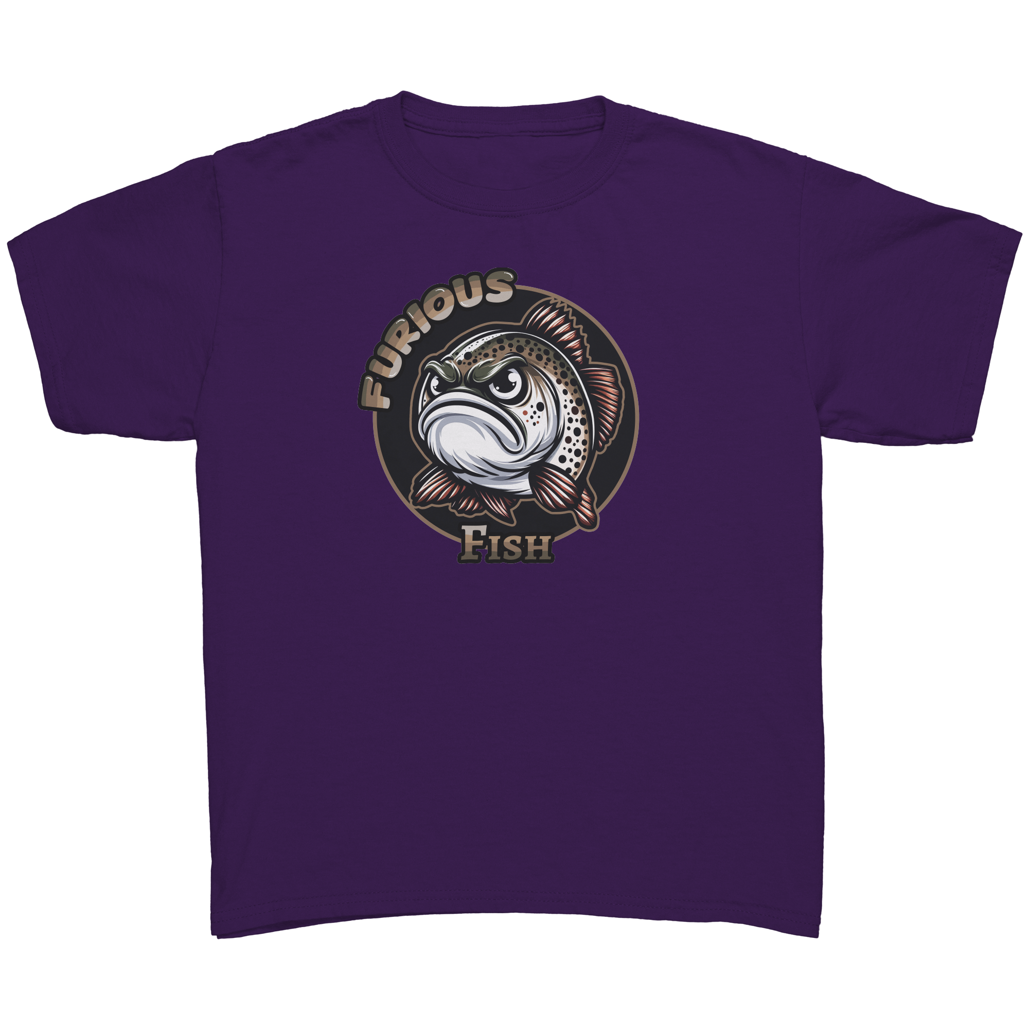 Make a splash with Trixie the Trout! Furious Fish (Children's Unisex)