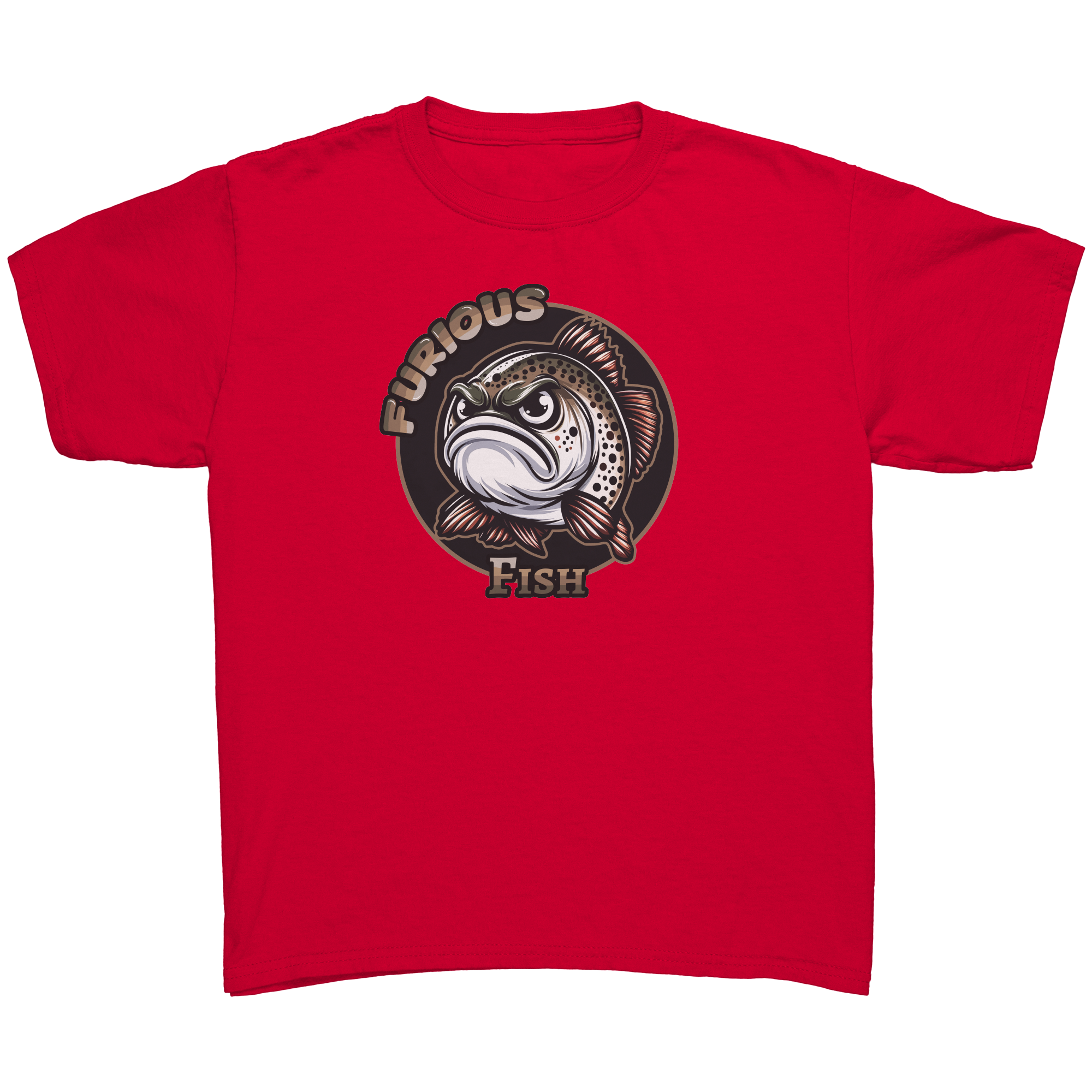 Make a splash with Trixie the Trout! Furious Fish (Children's Unisex)