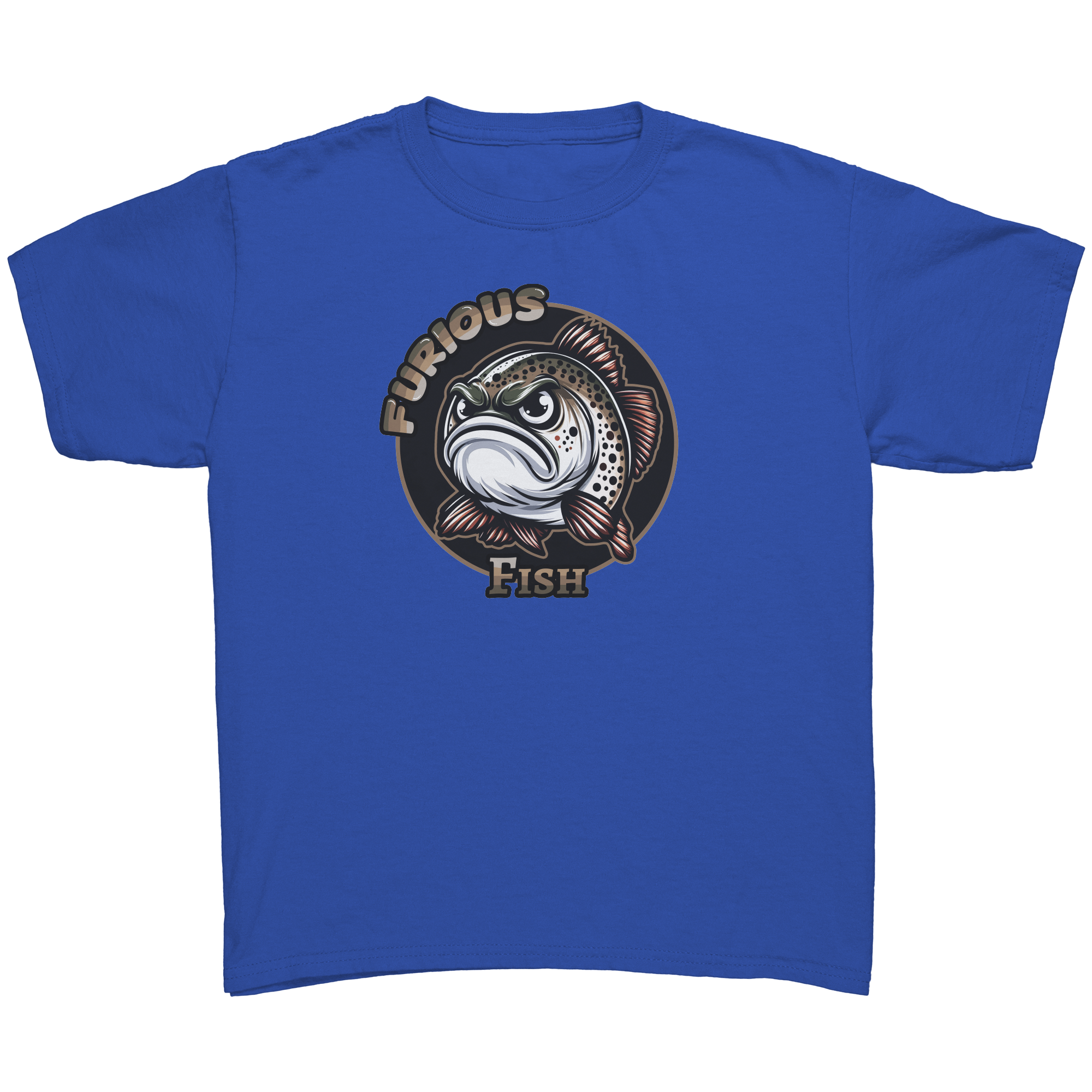 Make a splash with Trixie the Trout! Furious Fish (Children's Unisex)