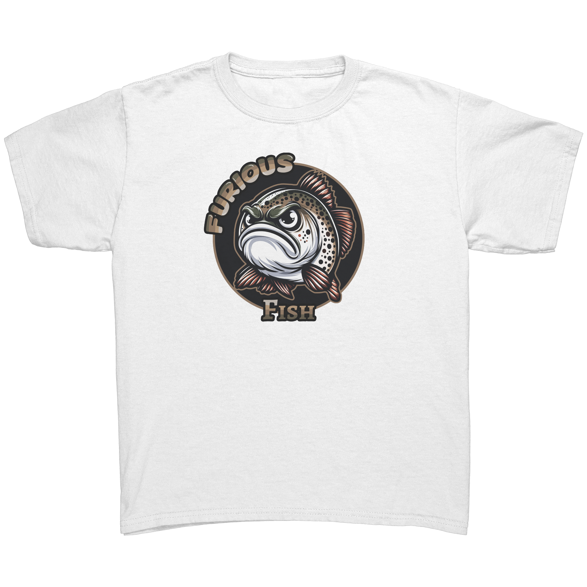 Make a splash with Trixie the Trout! Furious Fish (Children's Unisex)