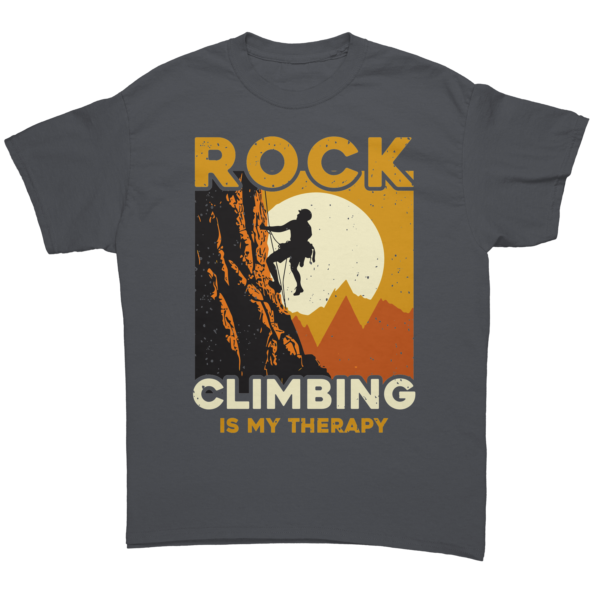 Rock_Climbing_Is_My_Therapy__Exclusiv_Charcoal_Front_Mockup.png