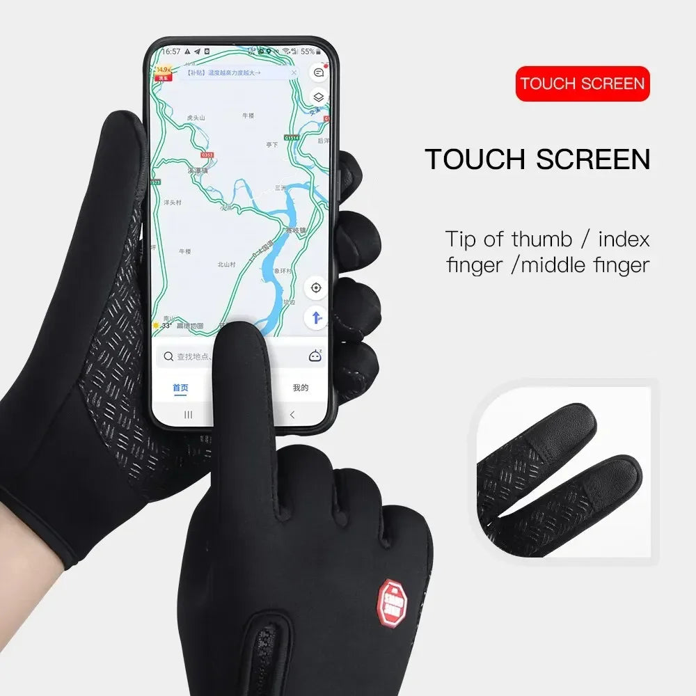 Winter Warm Gloves – Thermal Outdoor Sports Gloves for Hiking, Biking, Skiing and More