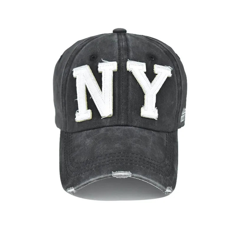 Retro-Style New York Snapback Baseball Cap