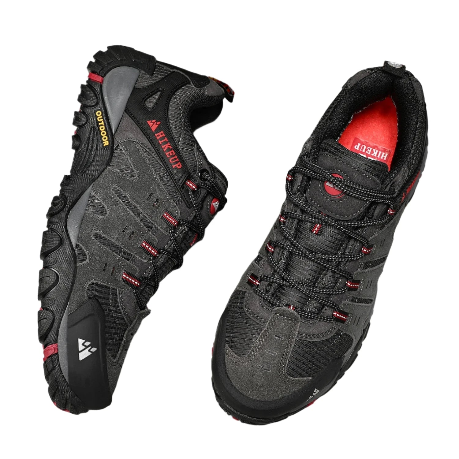 Men's Hiking Shoes – Suede Leather Outdoor Footwear