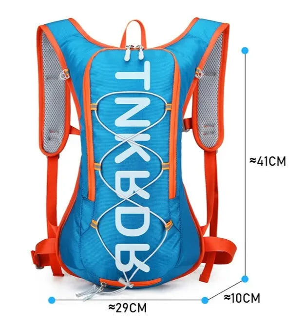 Hydration Backpack 12L with Bicycle Helmet Bag: Built for Your Outdoor Adventures