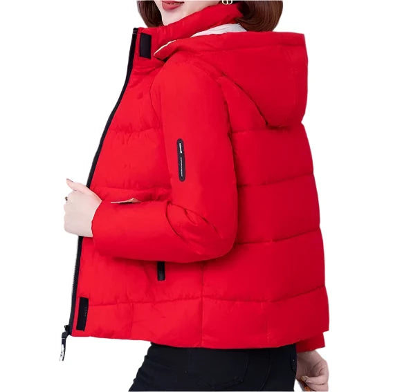 Thick Fleece Cotton Parka – Cozy & Stylish Winter Essential