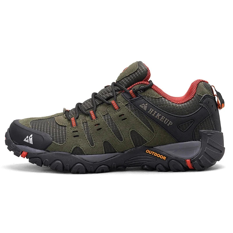 Men's Hiking Shoes – Suede Leather Outdoor Footwear