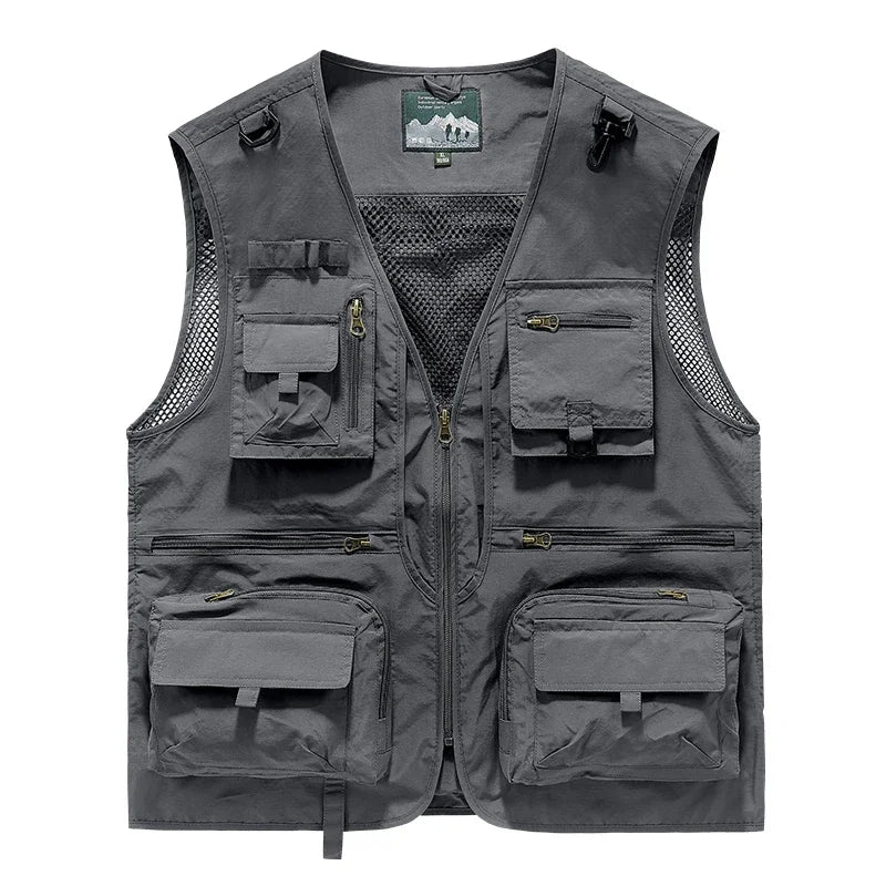 Summer Hunting, Shooting, and Fishing Vest – Versatile Outdoor Gear