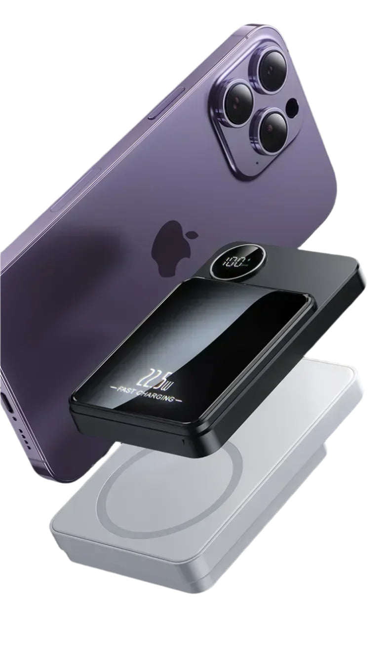 Magnetic Wireless 30,000mAh Power Bank