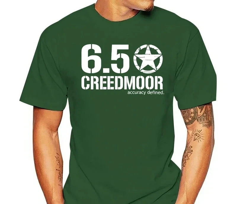 6.5 Creedmoor T-Shirt | Long Range Rifle Shooting & Hunting Tee