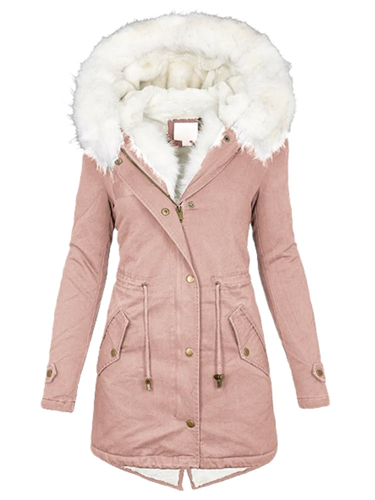 Long Parka Jacket – Thick & Stylish for Autumn and Winter