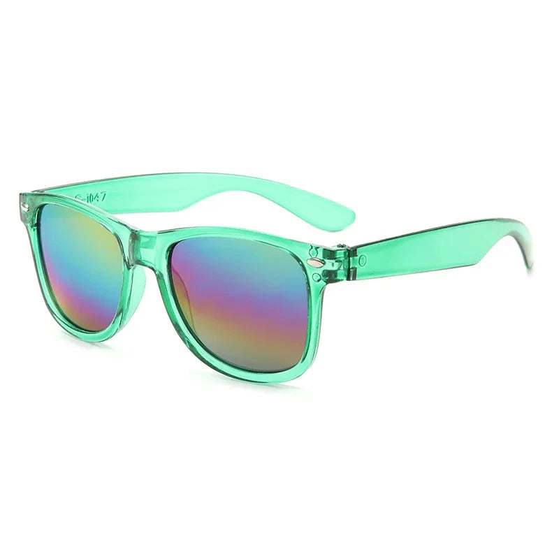 Children’s Square Frame Sunglasses – Stylish & Protective for Summer