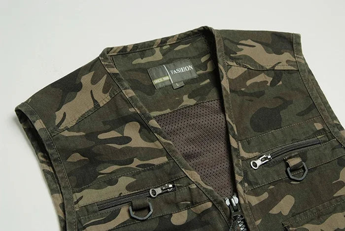 Camouflage Fishing Hunting Vest