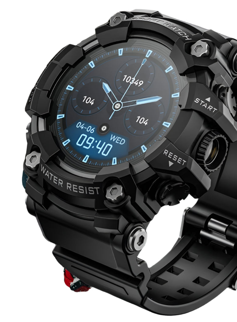 LOKMAT ATTACK-GT Upgrade Sport Smartwatch – Rugged, Feature-Packed, and Ready for Adventure