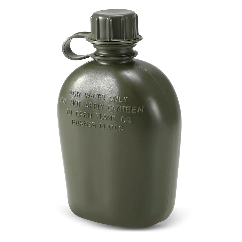 1L Outdoor Military Style Canteen Bottle