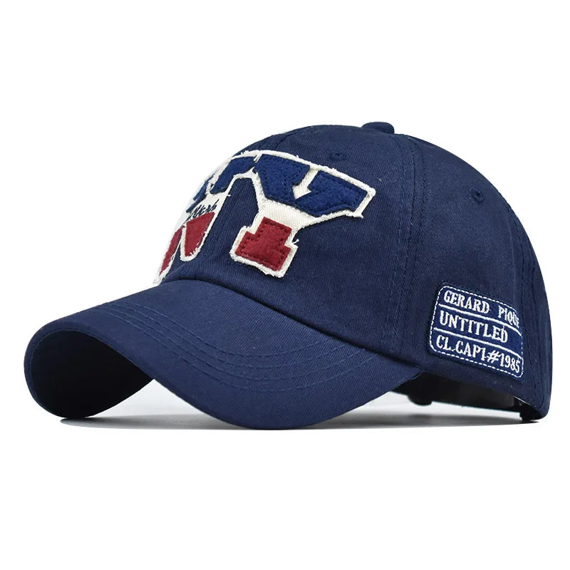 Retro-Style New York Snapback Baseball Cap