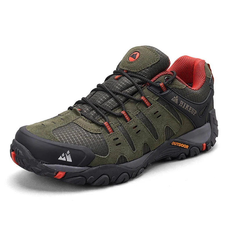 Men's Hiking Shoes – Suede Leather Outdoor Footwear