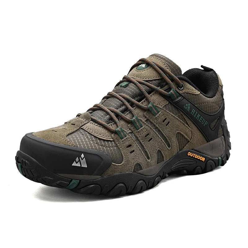 Men's Hiking Shoes – Suede Leather Outdoor Footwear