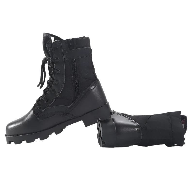 Tactical High-Top Boots – Shock-Absorbing and Durable for Outdoor Adventures