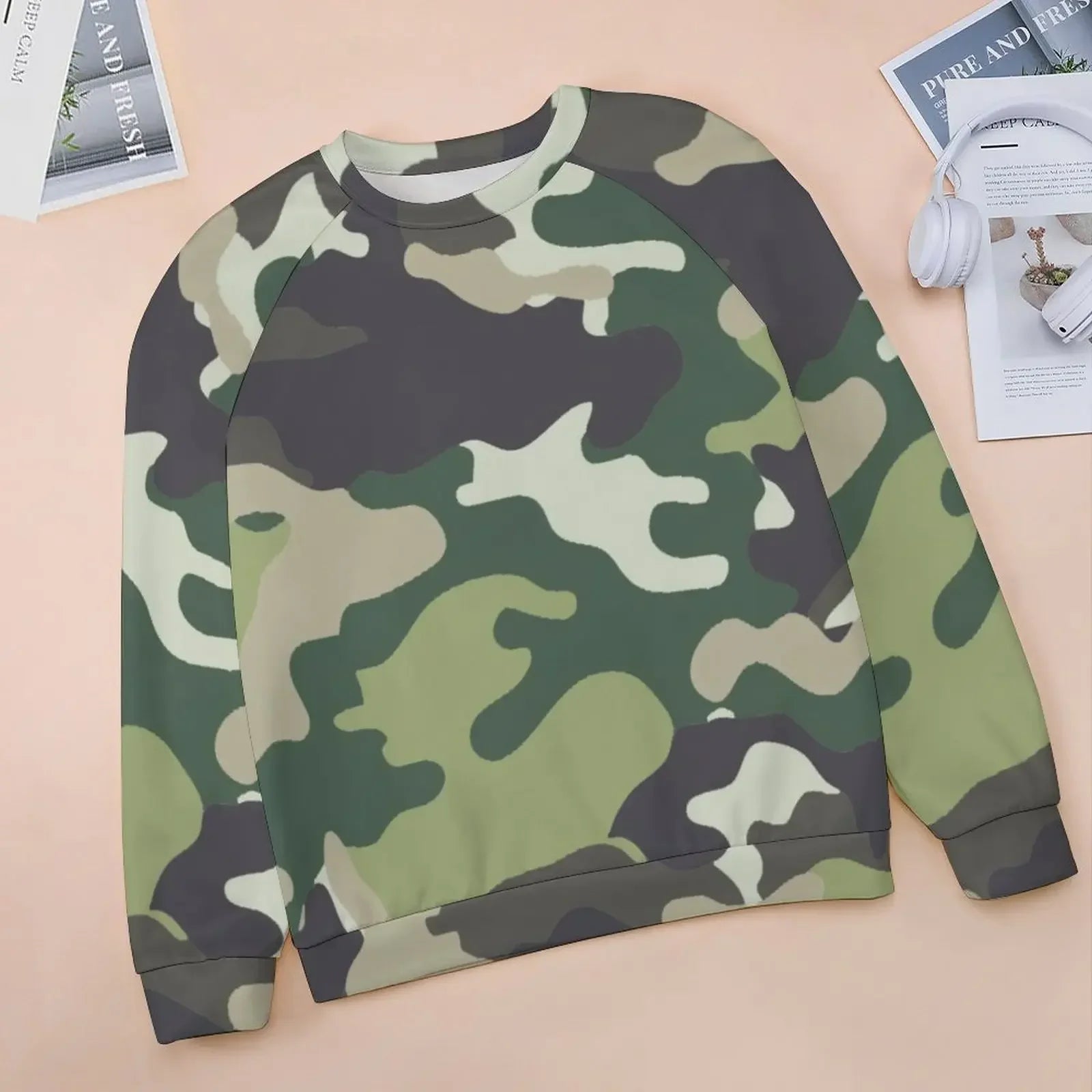 Multi Camouflage Sweater – Streetwear Style for Every Adventure