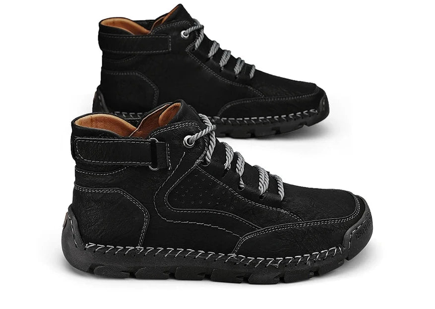 Leather Men’s Winter Boots | Handmade Ankle Boots