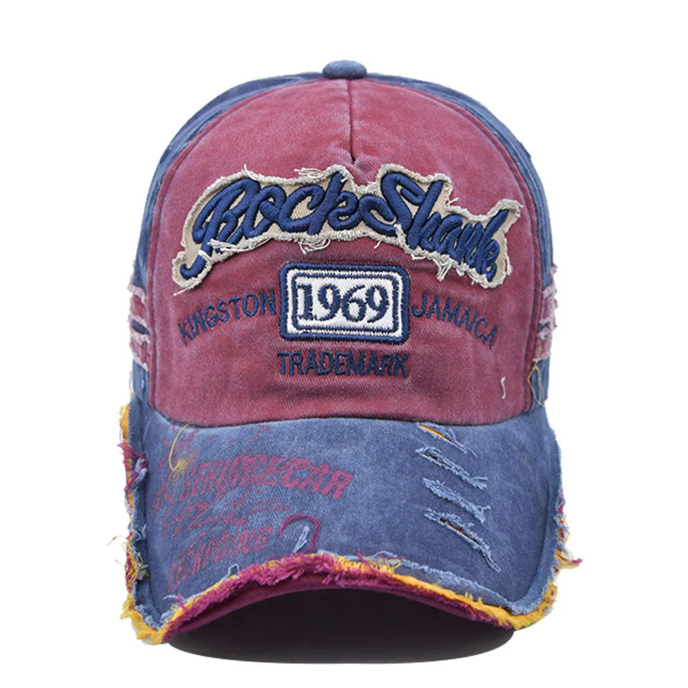 Vintage 1969 Embroidered Baseball Cap – Unisex Style with a Classic Twist