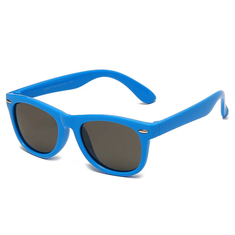 Classic Kids Silicone Sunglasses – Durable UV400 Protection for Boys & Girls