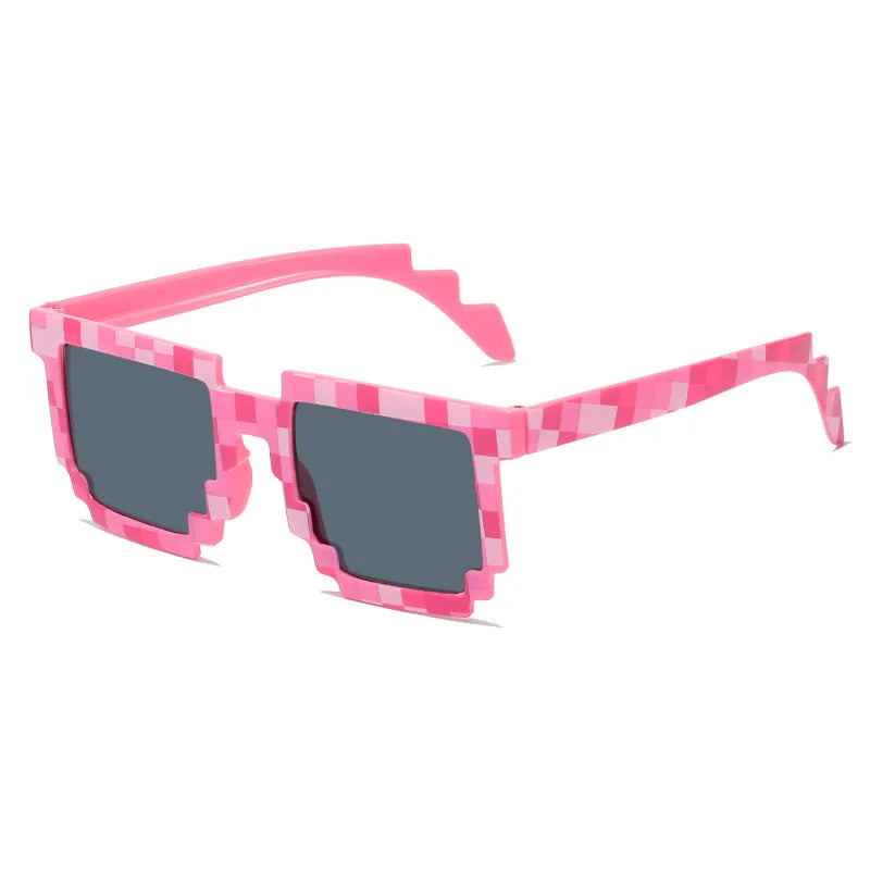 New Fashion Minecraft Style Pixel Sunglasses – Fun, Retro, and Eye-Catching!