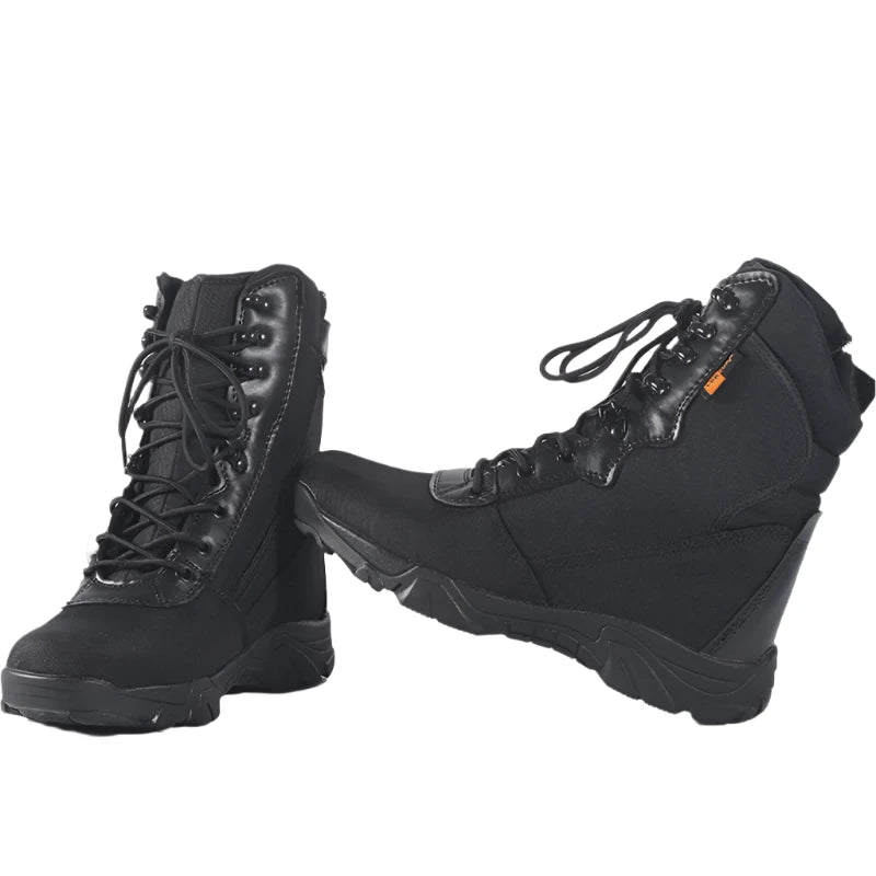 High-Top Tactical Boots – Camouflage & Durable for Outdoor Adventures