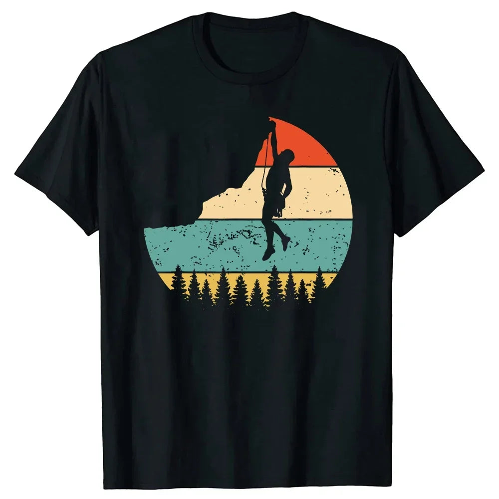 Funny Rock Climbing Mountain T-Shirt